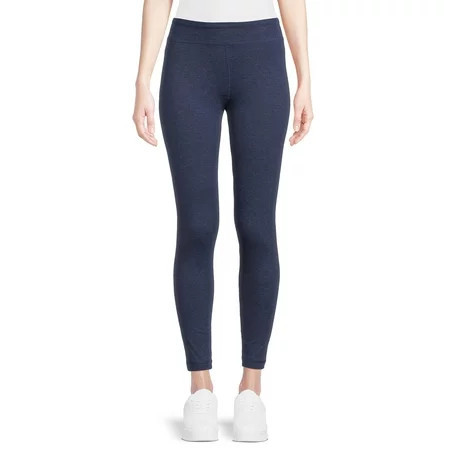 Athletic Works Women s Active Fit Mid Rise Leggings Sizes S-XXL | Walmart (US)