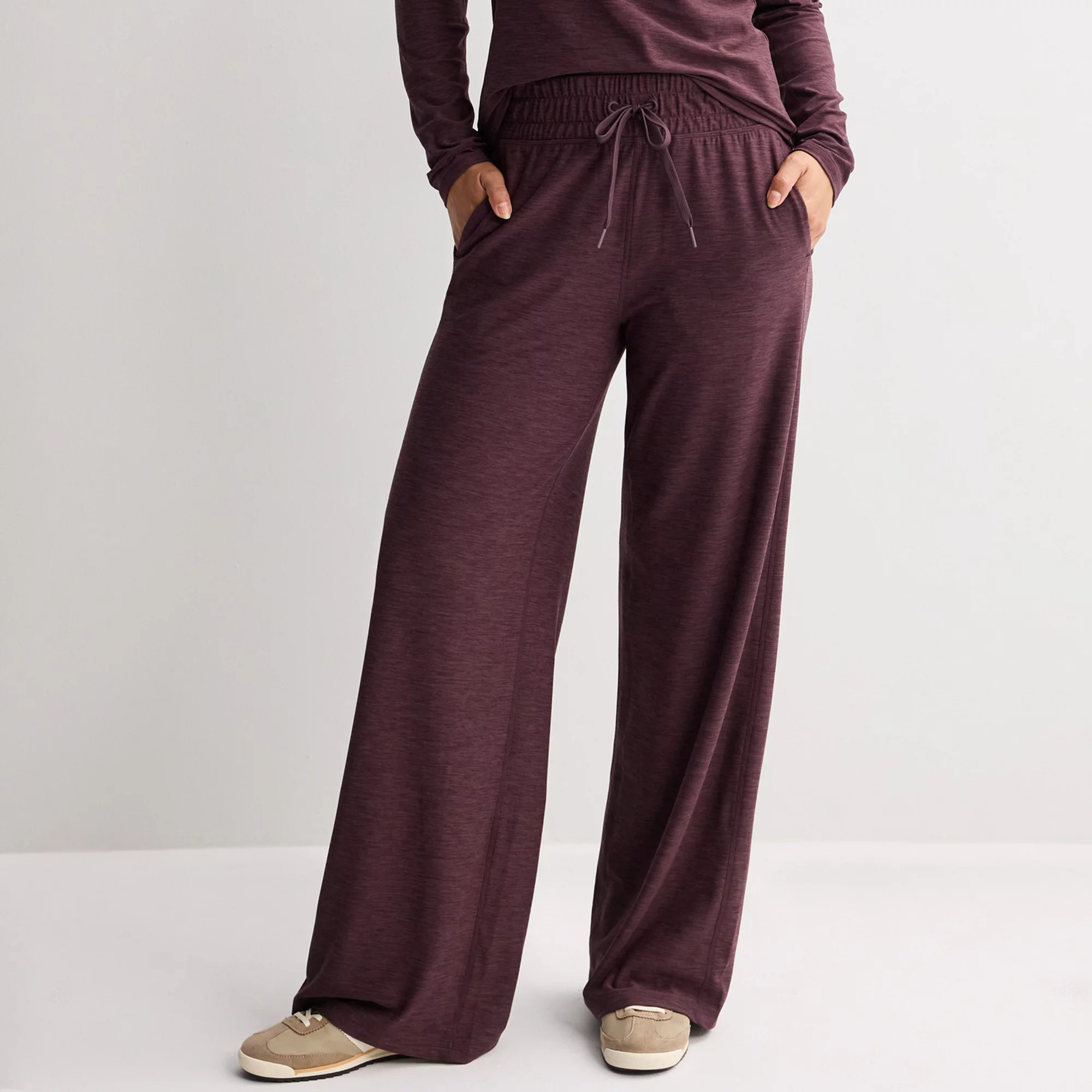 Women's FLX High-Rise Wander Wide Leg Pants | Kohl's