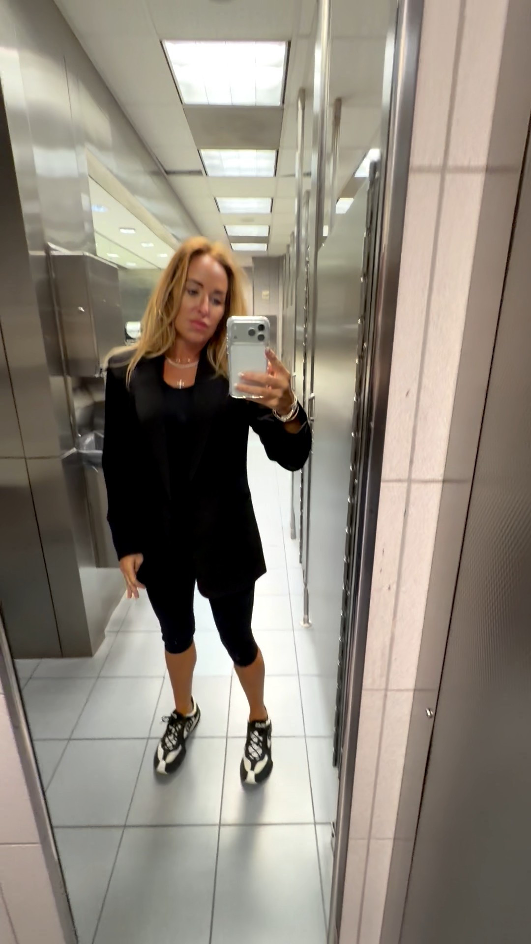 ✈️ Airport Mode: ON ✈️
Travel day but make it bossy + comfy.
Black blazer + capri pants = instant “I tried” without actually trying.
Sneakers for TSA ✅
Oversized tote for snacks & glam essentials ✅
All black because I don’t need luggage stress showing on my outfit. 🖤

Would you wear capris + blazer to the airport or are you team joggers? 👟✨

airport outfit, travel outfit, chic travel look, airport style, travel day outfit, airport fashion, comfy chic, blazer and capri pants, all black outfit, athleisure chic, airport essentials, travel day chic


#AirportStyle #TravelDayOutfit #ComfyChic #AirportOOTD #TravelStyle #ChicAndComfy #BlazerStyle #LTKTravel #LTKAirport #LTKChic


#LTKActive #LTKTravel #LTKOver40