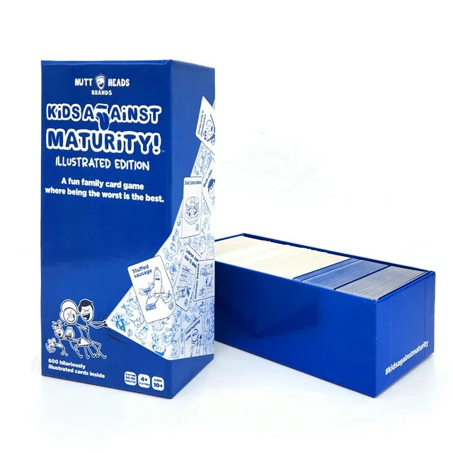Nutt Heads Kids Against Maturity Card Game, Illustrated Edition - Walmart.com | Walmart (US)