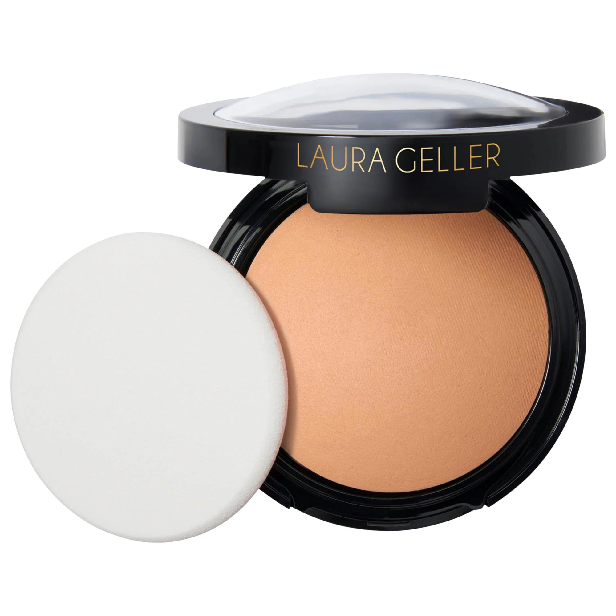 Laura Geller Double Take Full Coverage Baked Powder Foundation Medium 0.35 oz/10.0 g | Sephora (US)