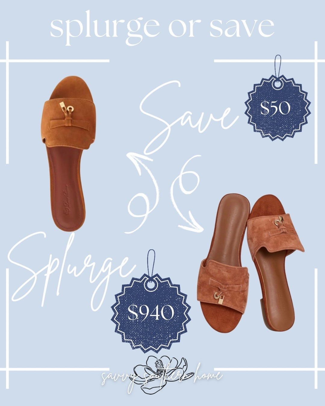 Save or splurge? ✨ same effortless summer sandal, two very different price points — linking the save

#LTKSaleAlert