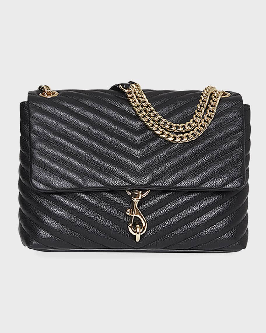 Rebecca Minkoff Edie Quilted Leather Flap Shoulder Bag | Neiman Marcus