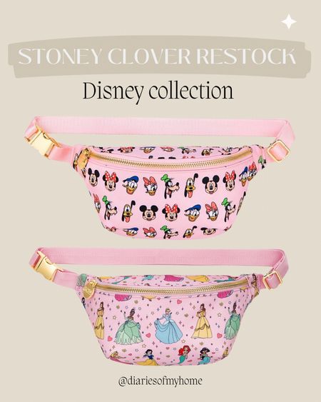 Stoney Clover Lane Disney restock on this limited edition collection ✨💕

#disney #stoneyclover #disneyworld #disneyland #disneyprincess #fannypack #travel #disneytrip #disneyoutfit #disneyoutfitidea #ideas #pink #womens #stoneyclover #stl 

#LTKTravel #LTKItBag #LTKSeasonal