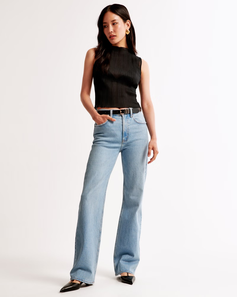 High Rise 90s Relaxed Jean | Abercrombie & Fitch (US)