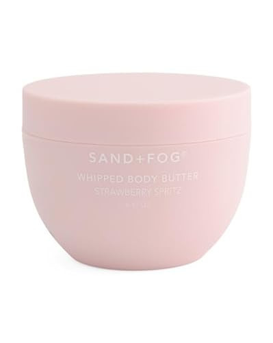 SAND AND FOG Whipped Body Butter, Strawberry Spritz, 8.47oz | Amazon (US)