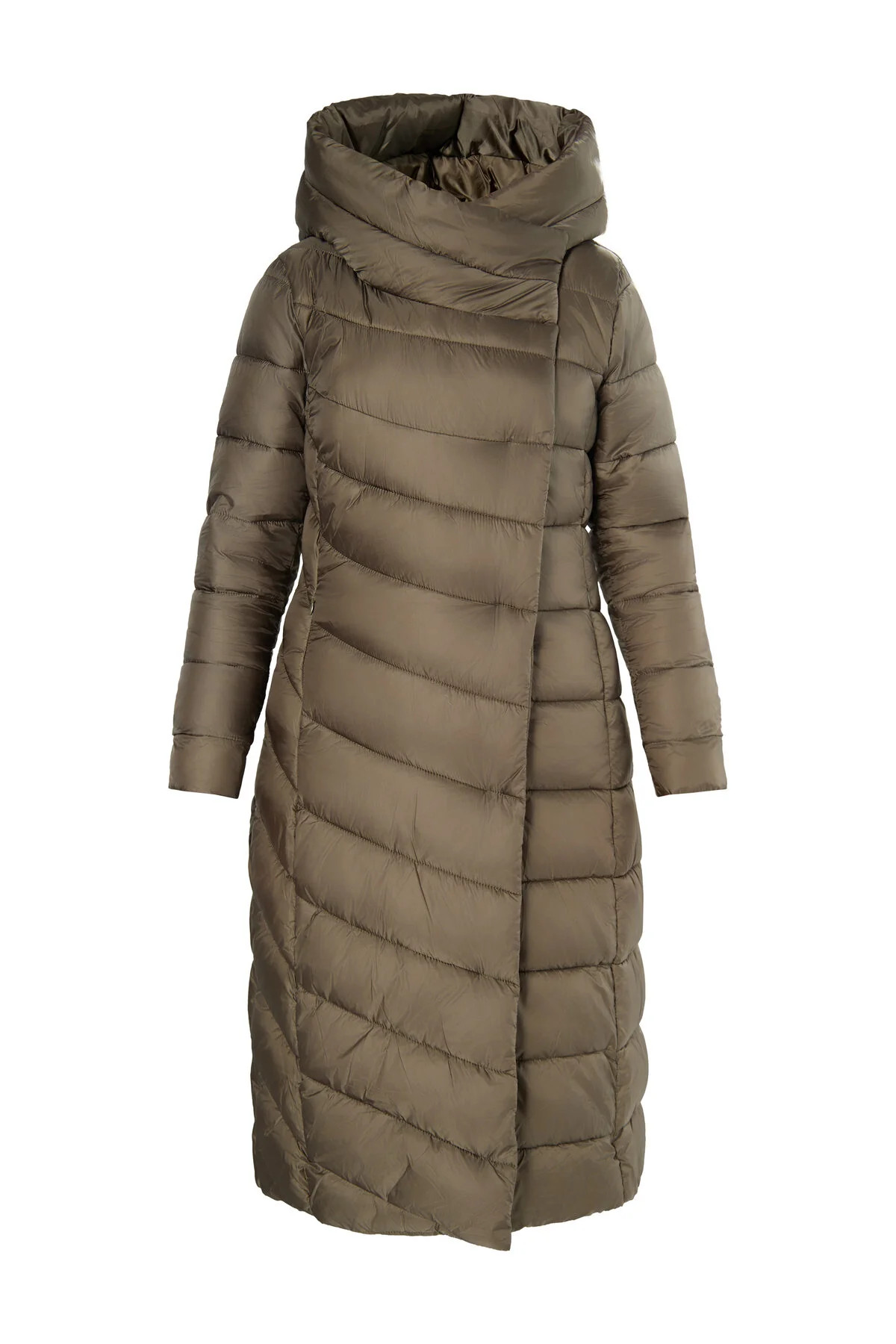 USHA Mantel - Khaki - Parka Fast ausverkauft | Trendyol DE