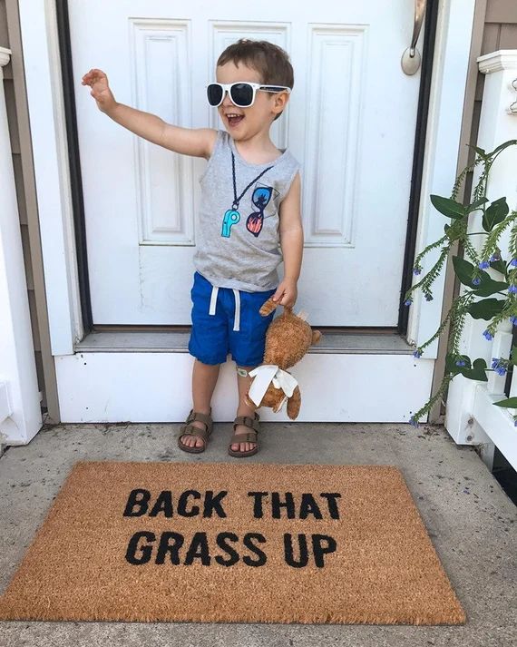Back That Grass up Doormat | Etsy | Etsy (US)