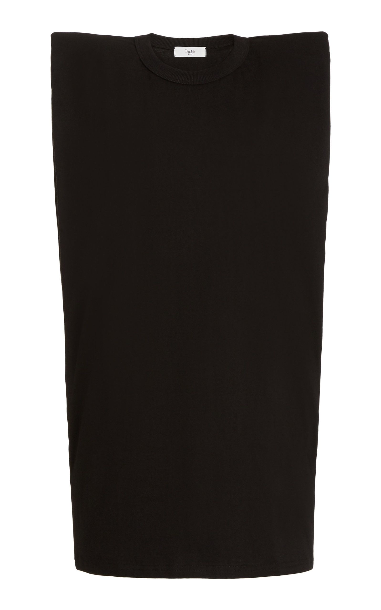 The Frankie Shop Tina Padded-Shoulder Cotton T-Shirt Dress | Moda Operandi (Global)