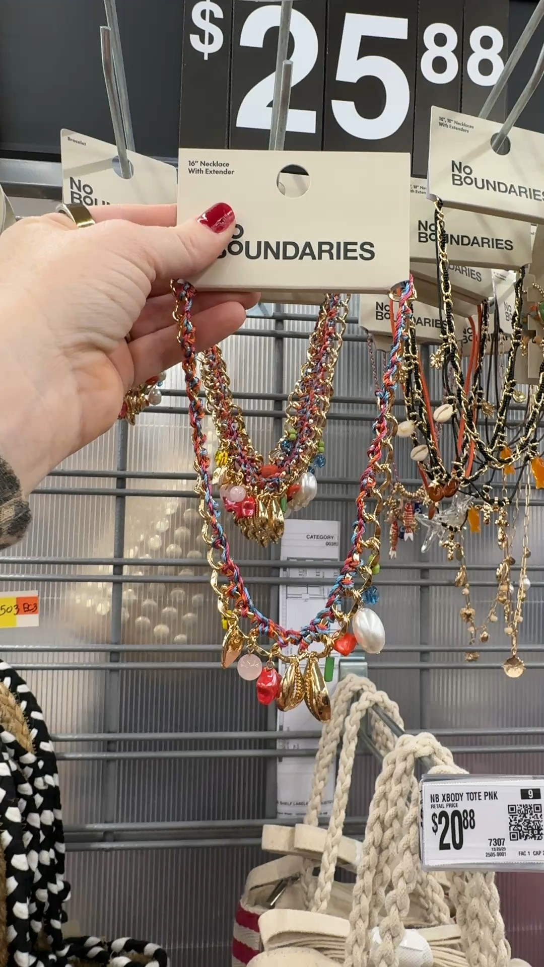 Walmart $7 necklace 

#LTKootd