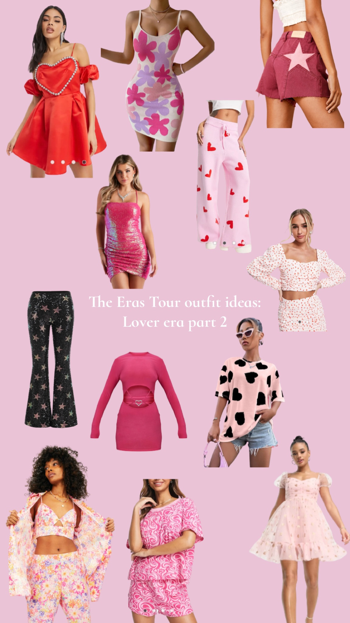 Taylor Swift The Eras Tour outfit inspiration: Lover era part 2 💖

#LTKstyletip #LTKsalealert #LTKunder50