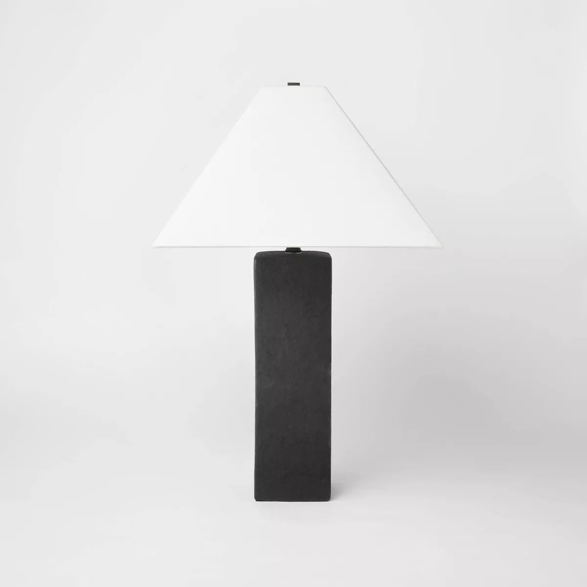 Square Table Lamp with Tapered Shade Black - Threshold™ designed with Studio McGee | Target