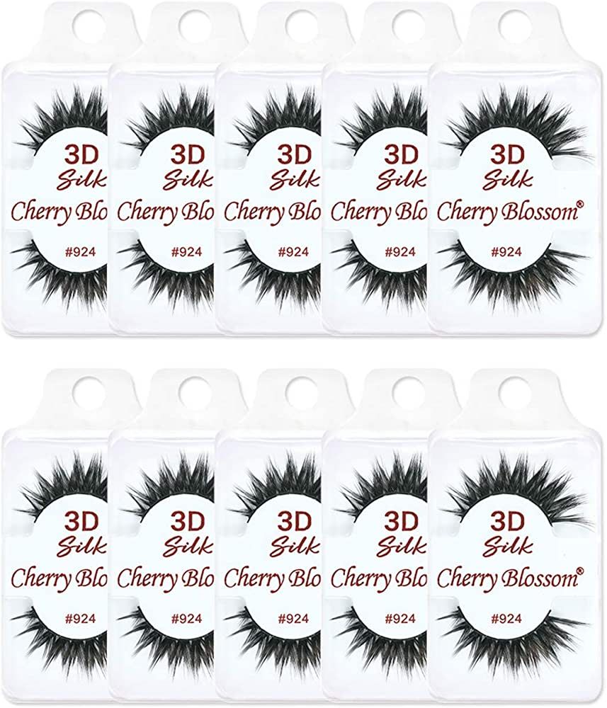 Cherry Blossom 3D Eyelashes (10 Pack of Silk 924) | Amazon (US)