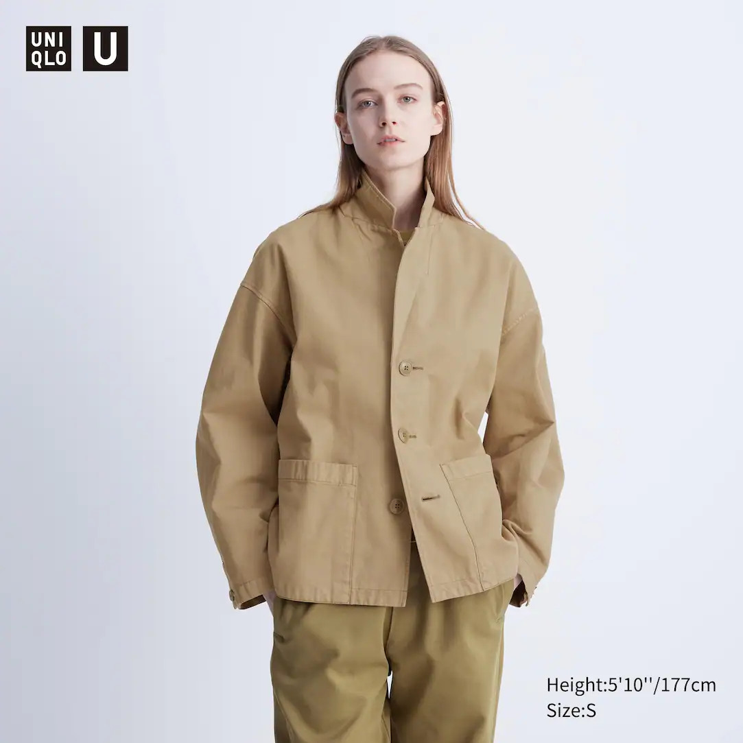 Boxy Tailored Fit Jacket | UNIQLO (UK)