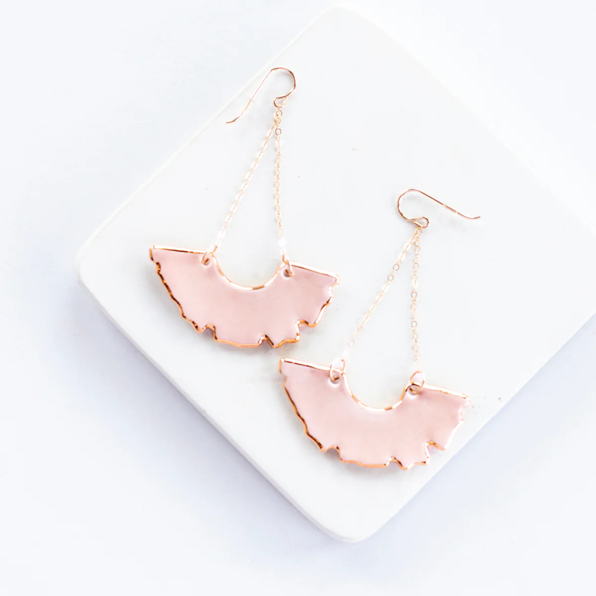 Swan Earrings | Susan Gordon Pottery
