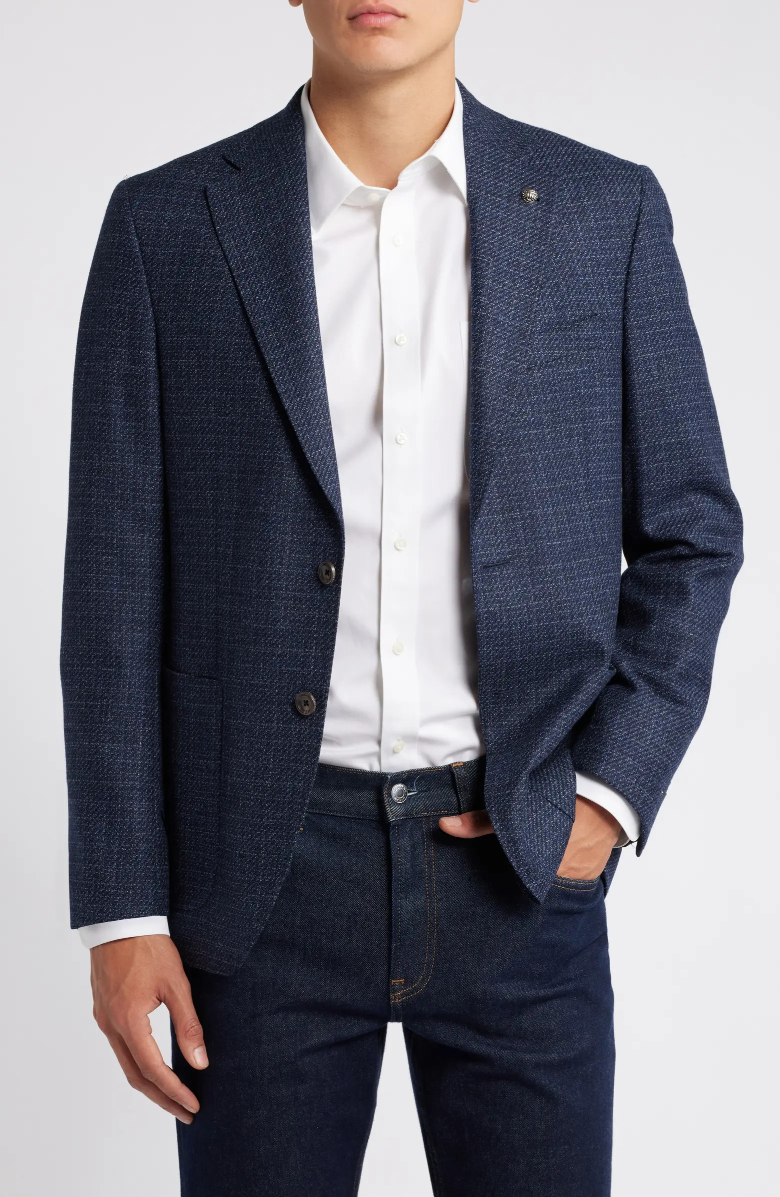 Jack Victor Morton Soft Constructed Wool Sport Coat | Nordstrom | Nordstrom