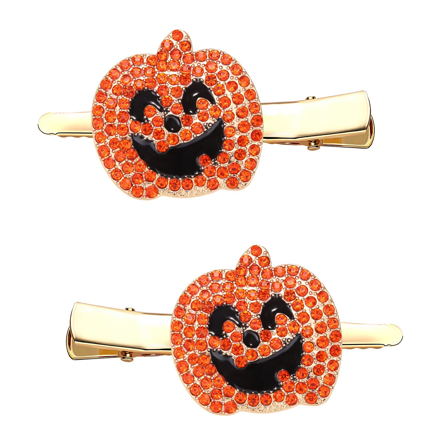 Halloween Hair Clips Gothic Spider Web Hairpins for Women Ghost Candy Corn Pumpkin Alligator Hair Barrette Halloween Hair Accessory Party Gifts | Amazon (US)