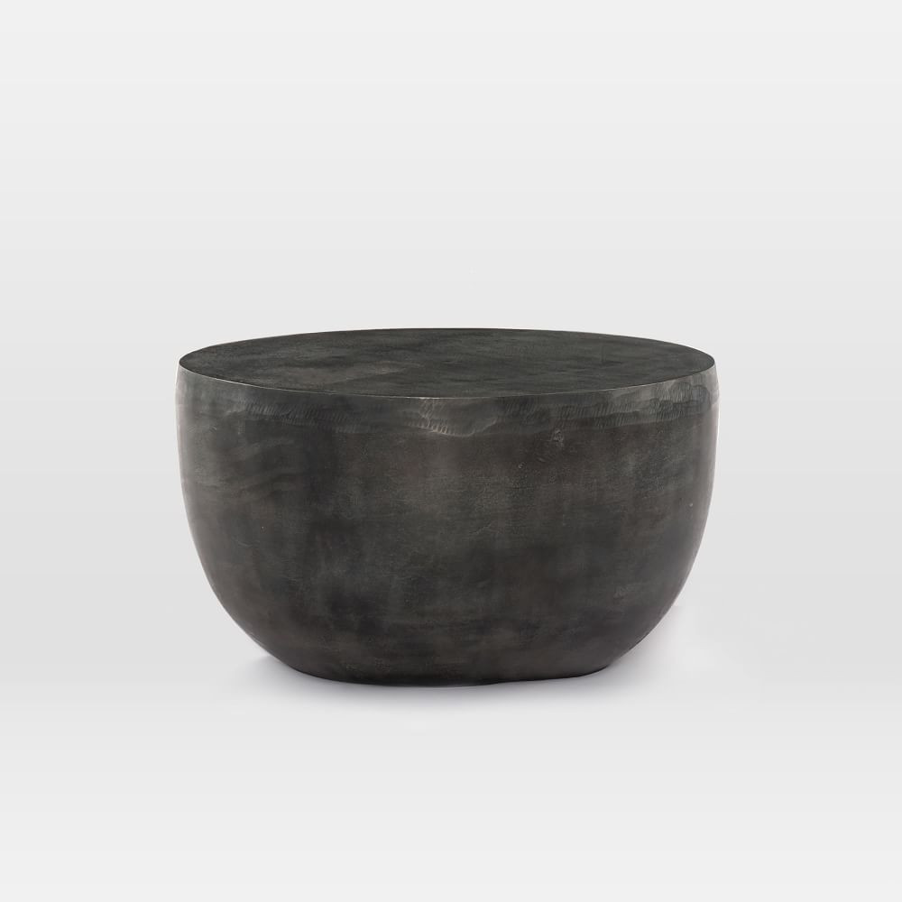 Round Aluminum Indoor/Outdoor Coffee Table | West Elm (US)