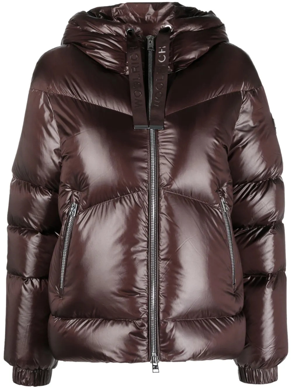 Woolrich Aliquippa Short Puffer Jacket - Farfetch | Farfetch Global
