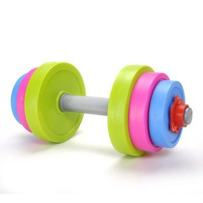 Insten Adjustable Dumbbell Toy Set - Fill with Beach Sand or Water, Fitness & Gym Workout Exercis... | Target