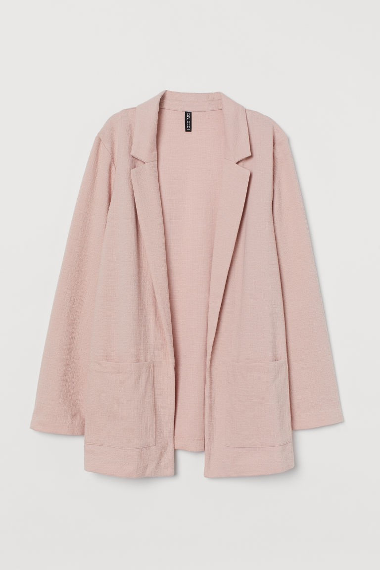 H & M - Jersey Jacket - Pink | H&M (US + CA)