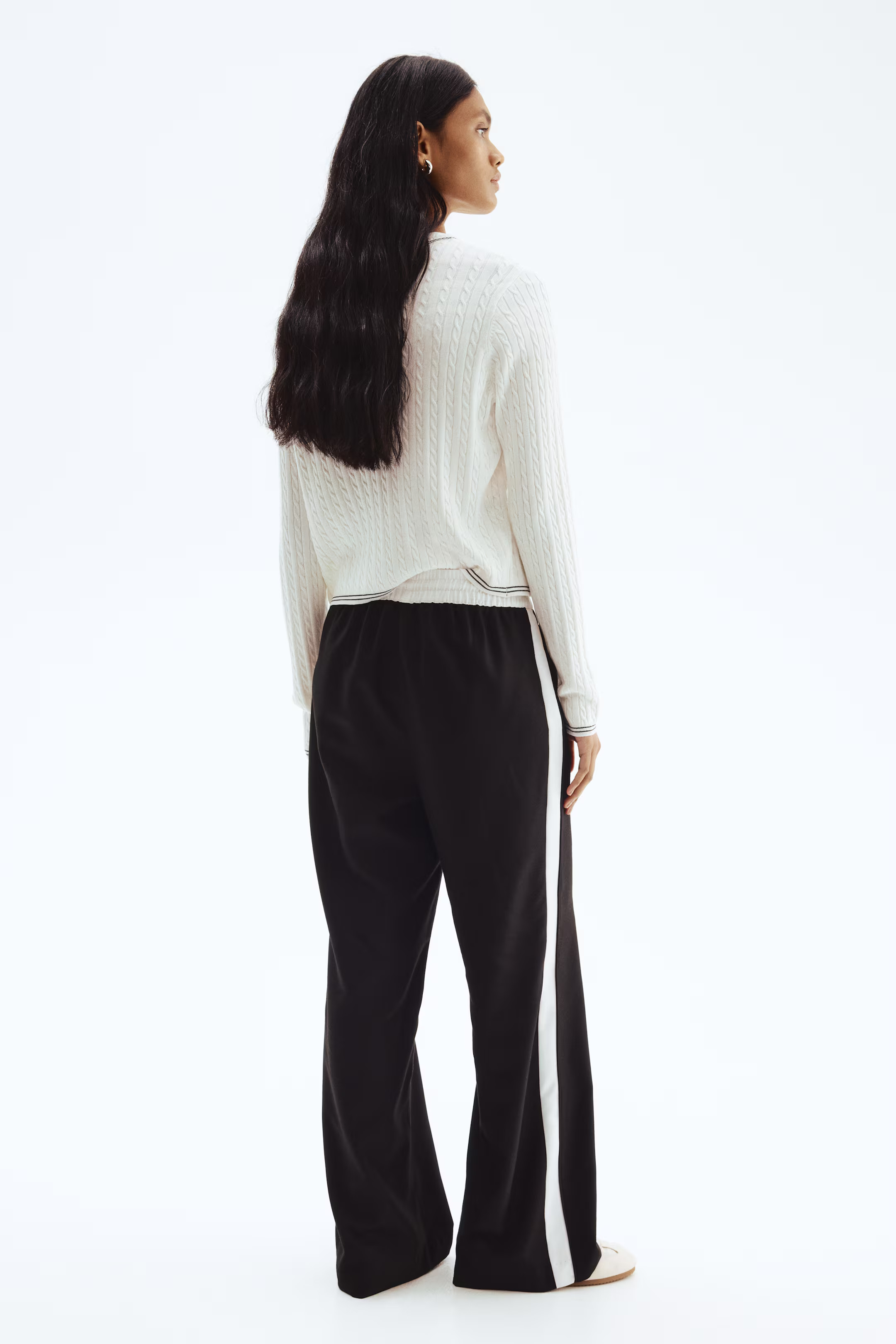 Wide-Leg Drawstring Pants | H&M (US + CA)