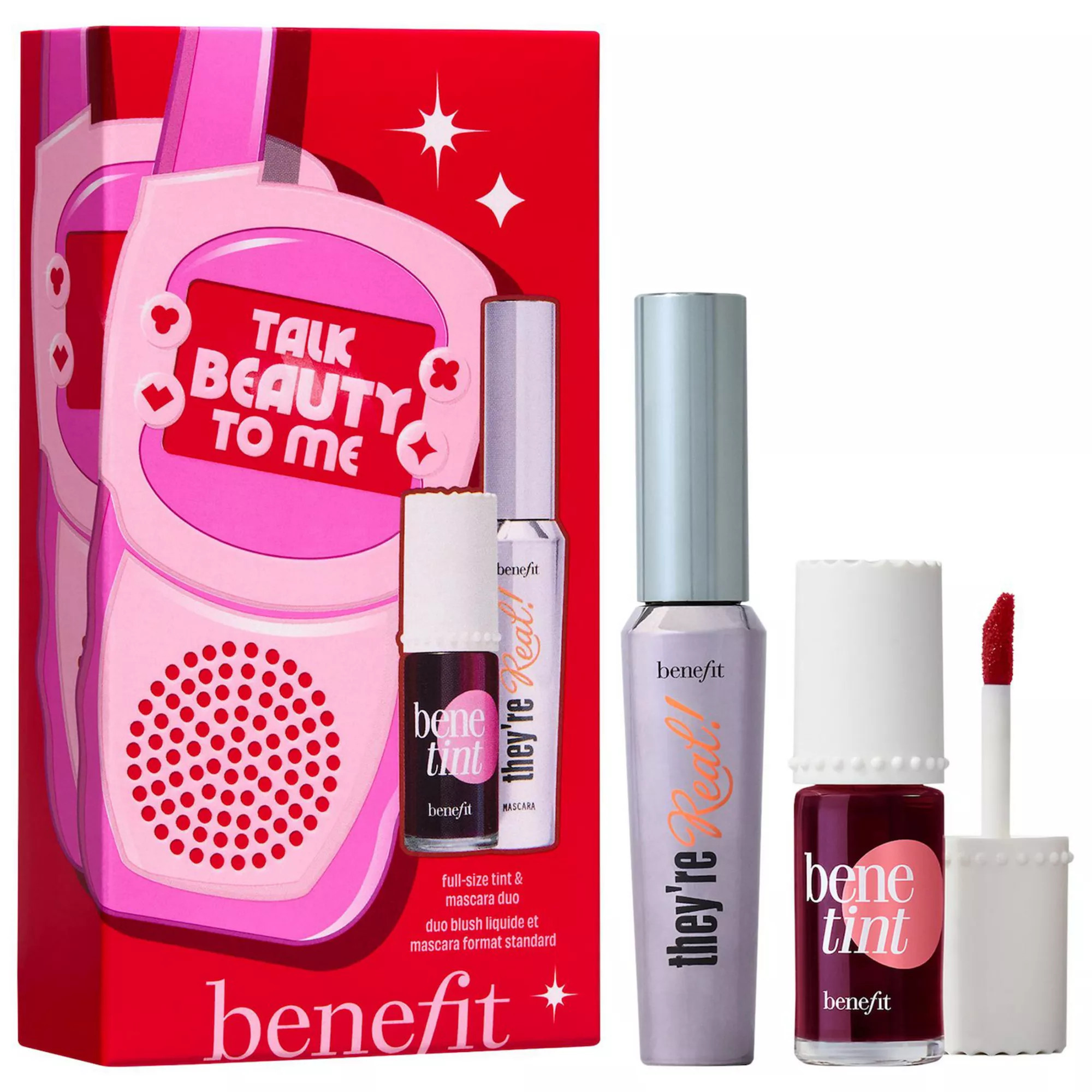 Benefit Cosmetics Talk Beauty To Me Benetint & They're Real Mascara Duo Gift Set | Kohl's