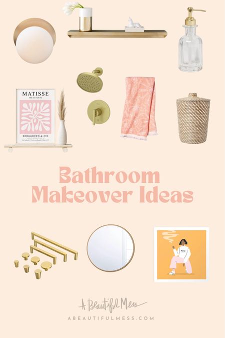  Bathroom makeover ideas! 

#LTKunder50 #LTKhome