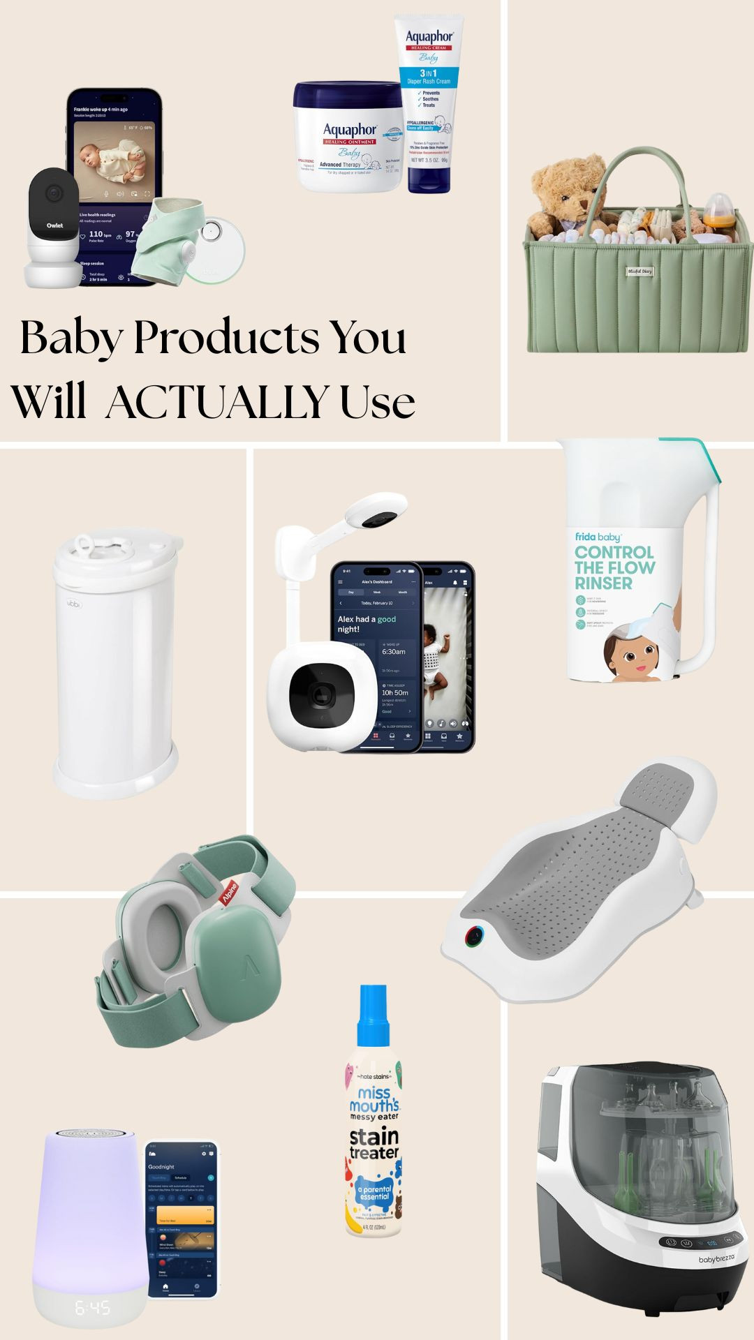 There are so many baby lists out there recommending hundreds of different products, but there are only some that you will ACTUALLY use so I have put some of them together here!  

 #LTKBaby #LTKKids #LTKFamily