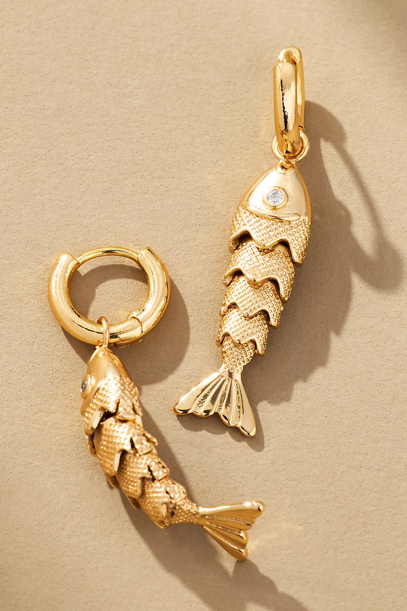 Fun Icon Charm Huggie Hoop Earrings | Anthropologie (US)