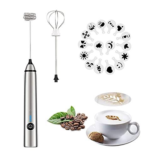 Rechargeable milk Frother   | Amazon (US)