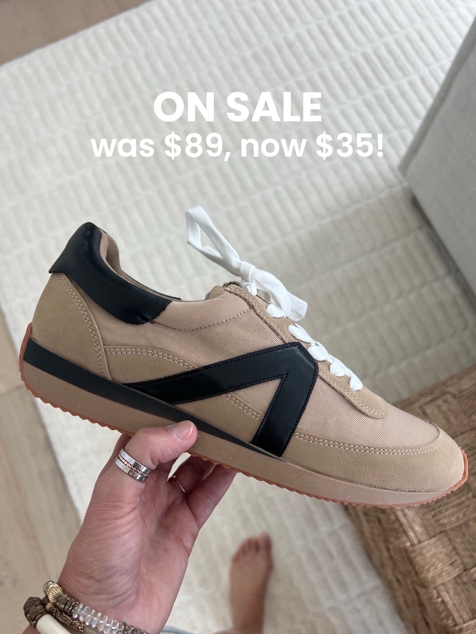 These fashion sneakers are on sale! I also love the ecru color it comes in

#LTKFindsUnder50 #LTKSaleAlert