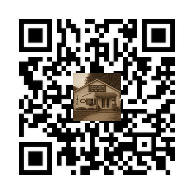 SCAN to visit our website…
www.sugarcreekantiques.com