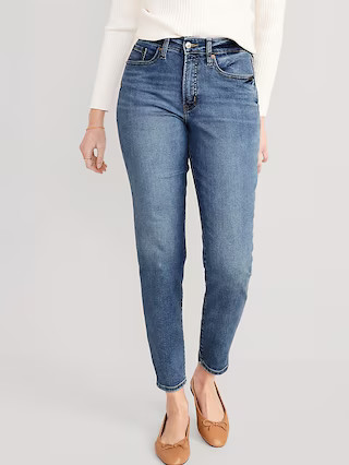 High-Waisted OG Straight Ankle Jeans for Women | Old Navy (US)