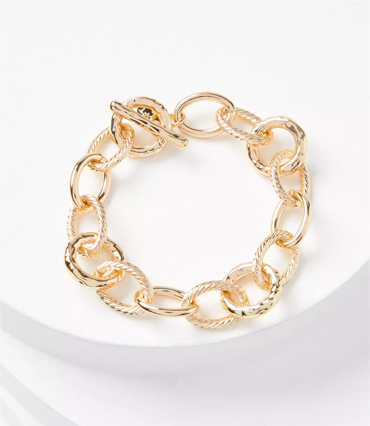 Textural Chain Bracelet | LOFT
