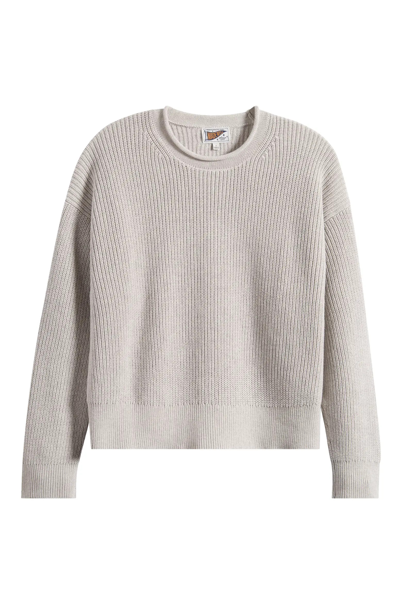Madewell The Arden Crewneck Cotton Sweater (Women) | Nordstrom | Nordstrom
