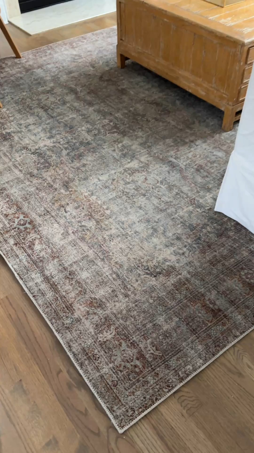 My go-to rug (it’s so versatile!) is the Jules oriental rug in lagoon. It has so many colors to pull from! It is a bit thin, so I’m linking the rug pad I recommend putting underneath. 

#LTKHome #LTKFamily #LTKWatchNow