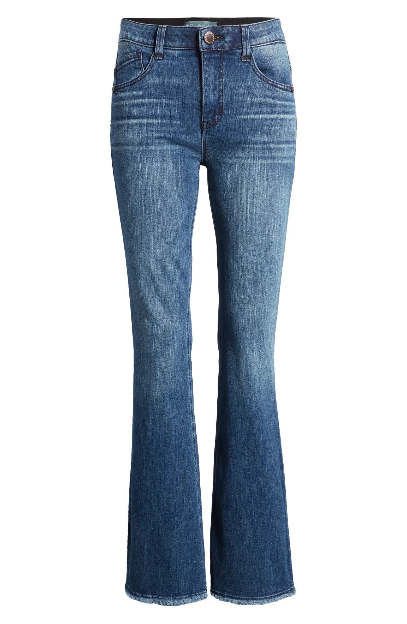 'Ab'Solution High Waist Itty Bitty Bootcut Jeans | Nordstrom