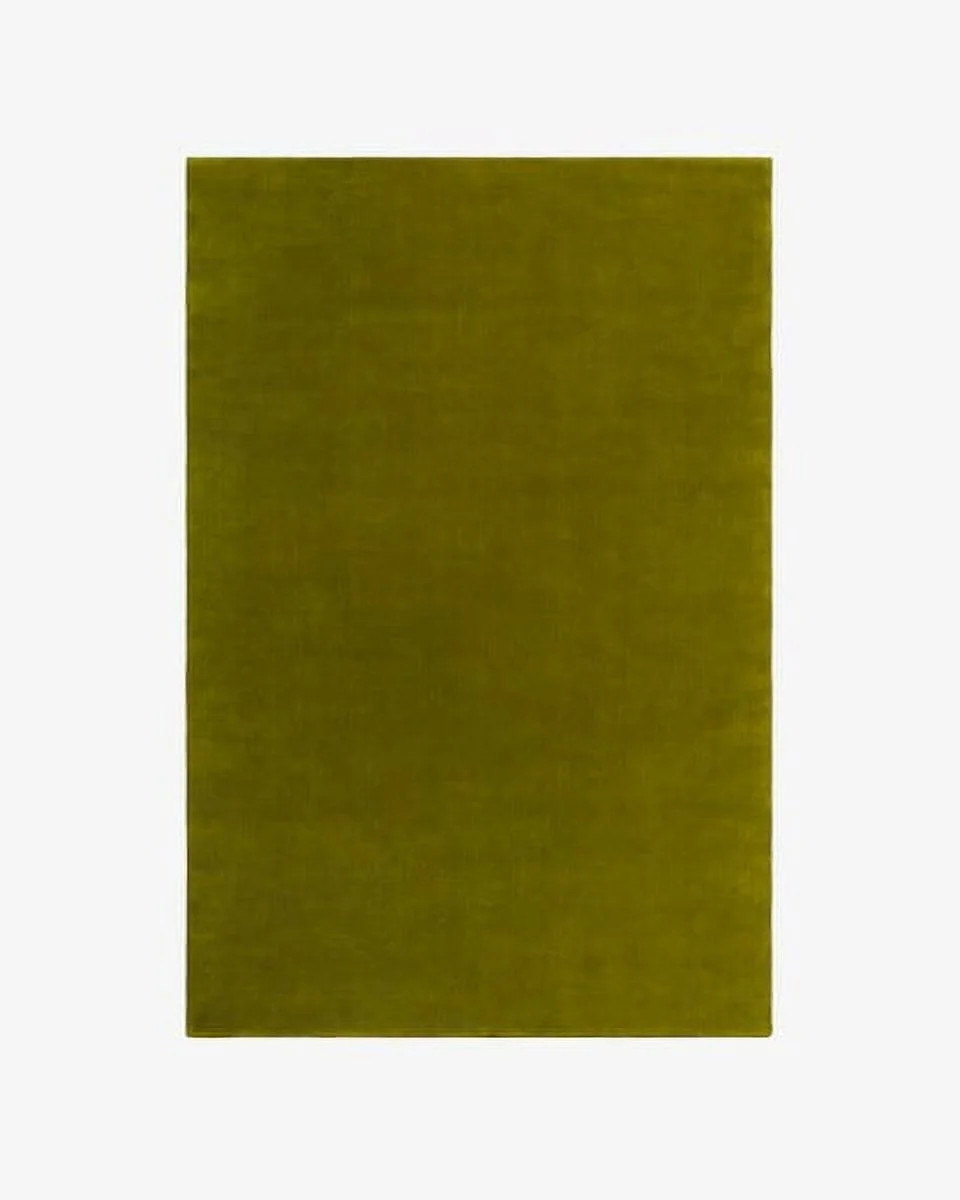 AARISH RUGS New Zealand Wool Hand-Tuffted Grand Milano Green Area Rug For Living Room, Bedroom An... | Walmart (US)