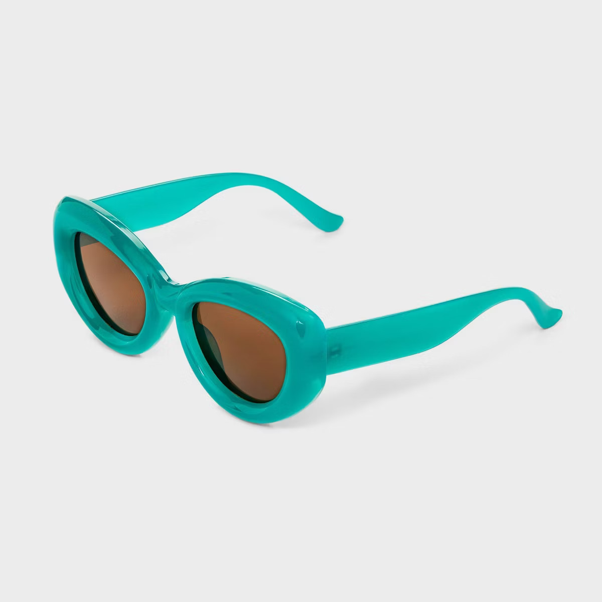 Women's Bubble Round Cateye Sunglasses - A New Day™ | Target