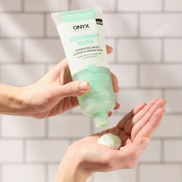 ONYX Professional Body Lotion & Serum with Ceramide NP & Coconut Oil, Coconut Bliss, 7 oz | Walmart (US)