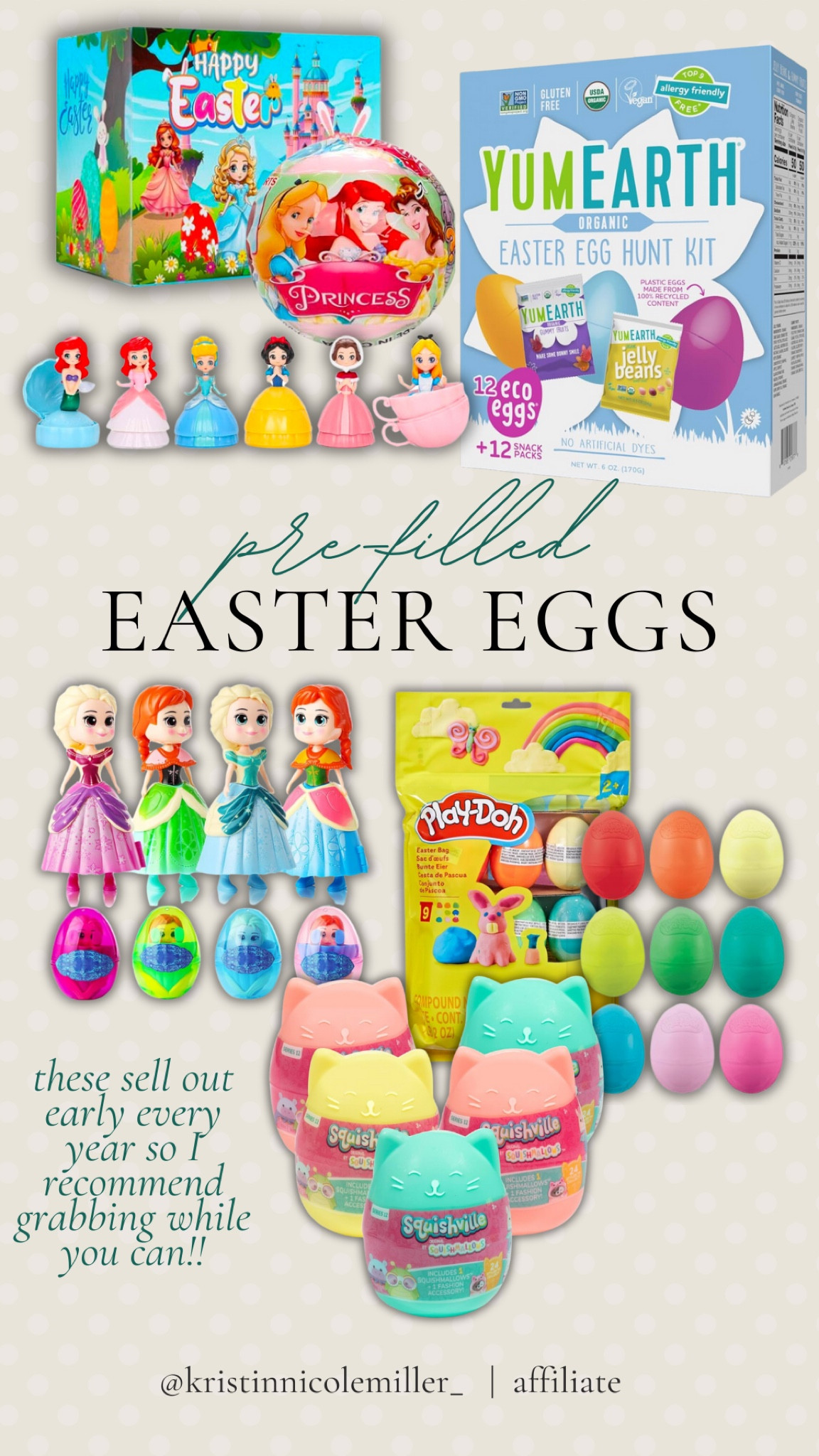 Pre-filled Easter eggs on Amazon!! These are so helpful + fun for the kids. 🤍🐰✨

Seasonal, Easter, trending, egg hunt, kids,
Toddlers, babies, family, April 

#LTKSeasonal #LTKKids #LTKFamily