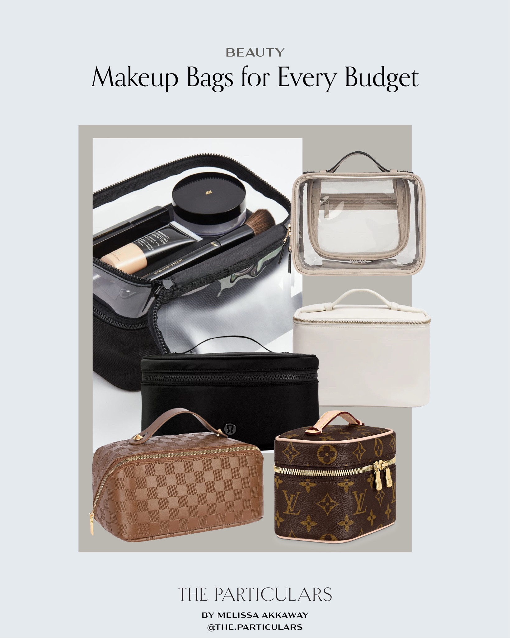 Makeup bags for every budget. 

Cosmetic bags, travel bags, beauty finds, Amazon finds, viral products, TikTok trends, travel must haves, travel essentials, makeup organization, makeup storage, makeup routine, skincare 

#LTKunder50 #LTKbeauty #LTKstyletip