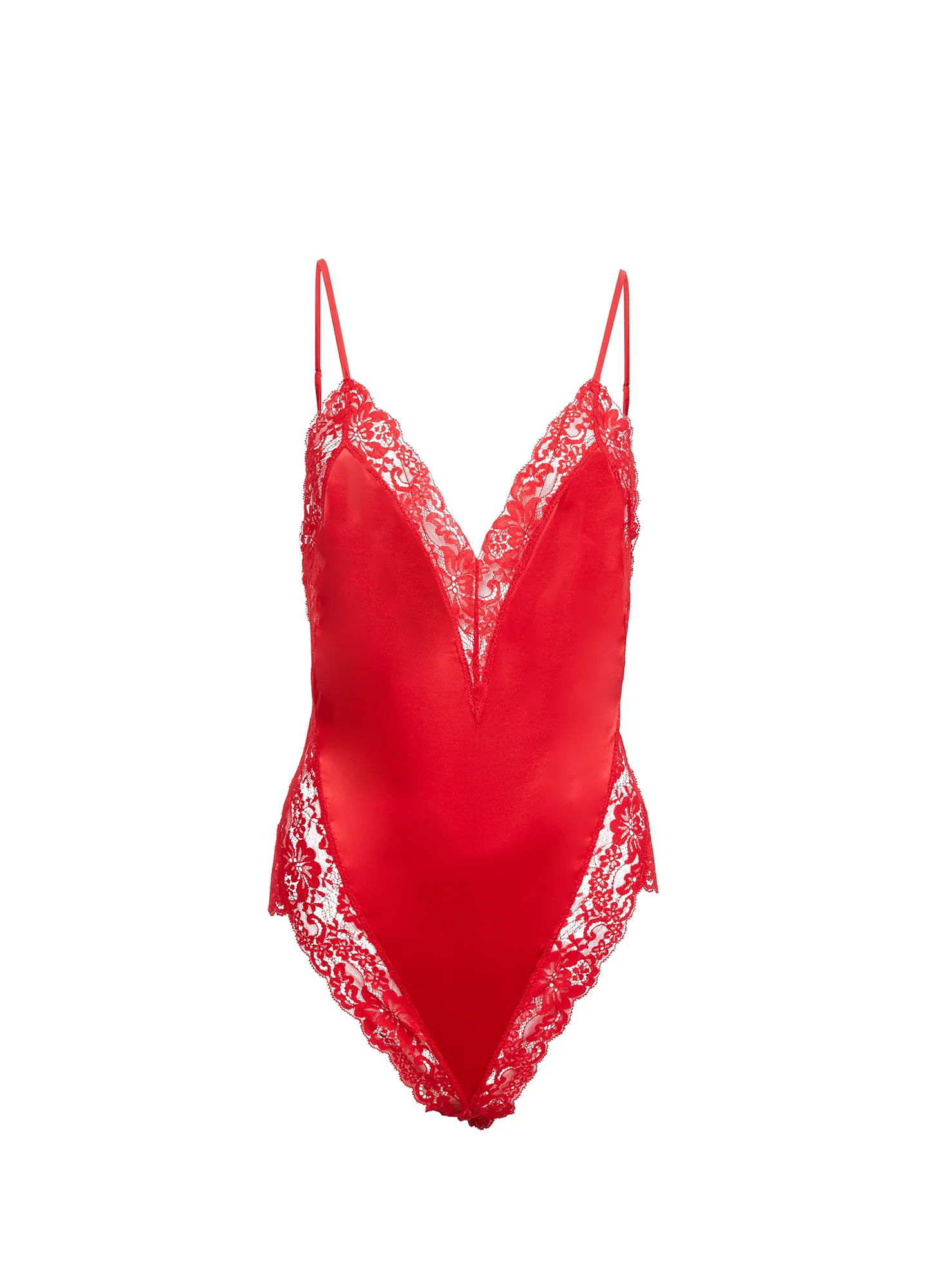 Rouge Venus Lace Teddy | Fleur du Mal | Fleur du Mal