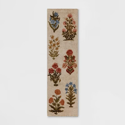 Block Floral Handtufted Rug - Threshold™ | Target