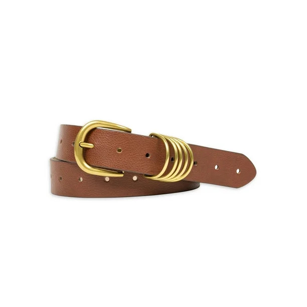 Time and Tru Women's 5 Loop Belt - Walmart.com | Walmart (US)