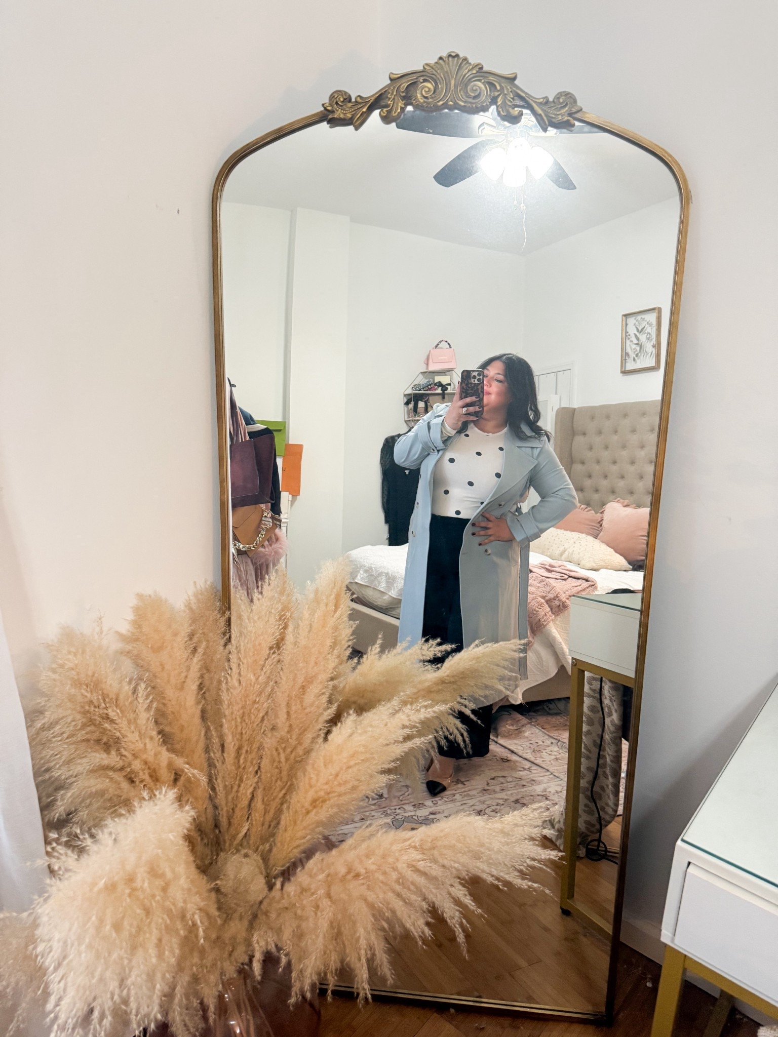 Today’s church outfit 🩵🩵