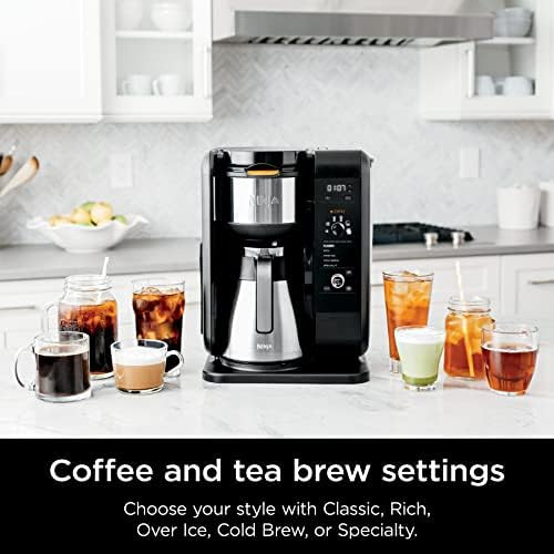 Ninja CP307 Hot and Cold Brewed System, Auto-iQ Tea and Coffee Maker with 6 Brew Sizes, 5 Brew St... | Amazon (US)