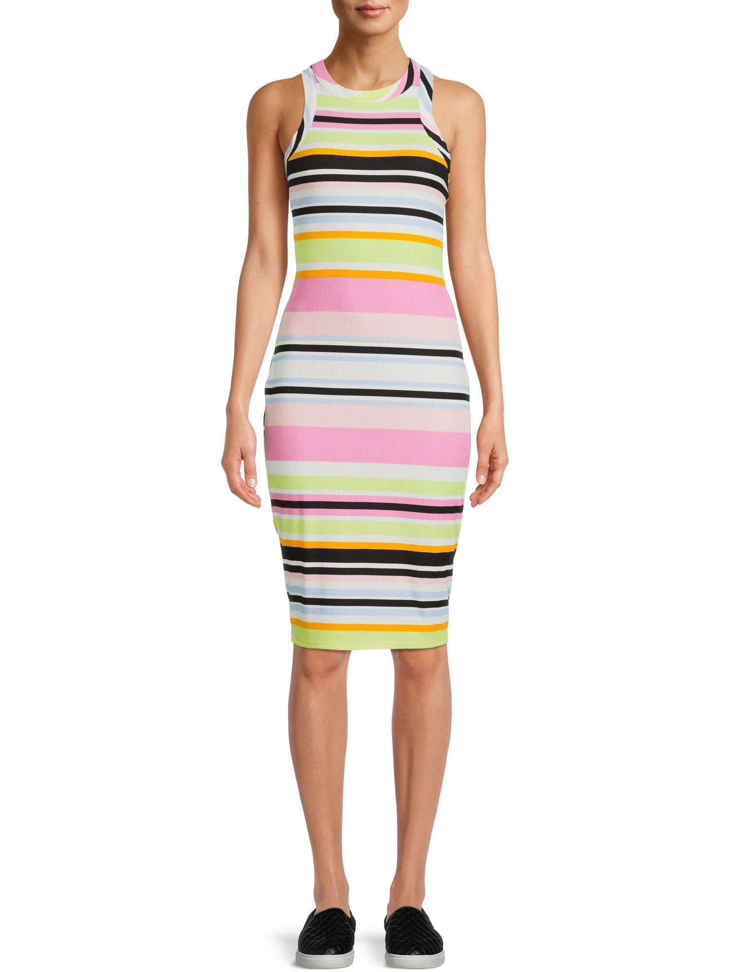 No Boundaries Juniors' Racerback Bodycon Dress - Walmart.com | Walmart (US)
