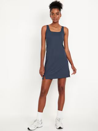 PowerSoft Square-Neck Athletic Dress | Old Navy (US)